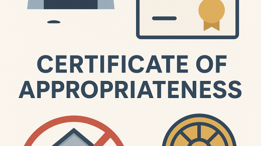 What Is a Certificate of Appropriateness